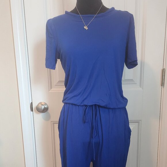 Warehouse Mesh Panel T-Shirt Jumpsuit - Picture 2 of 5
